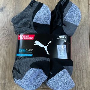 Puma 10 Pack No Show Sock